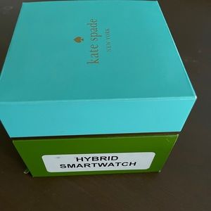 Kate Spade hybrid watch- black